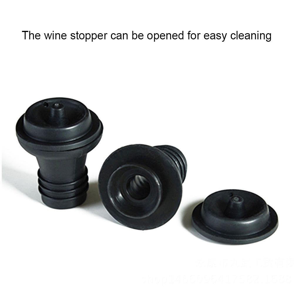 Vacuum Wine Bottle Stopper – One-Touch Airtight Seal