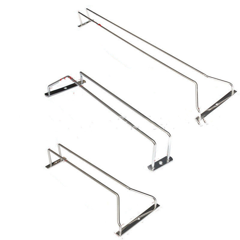 Stainless-Steel Wall Wine Glass Rack