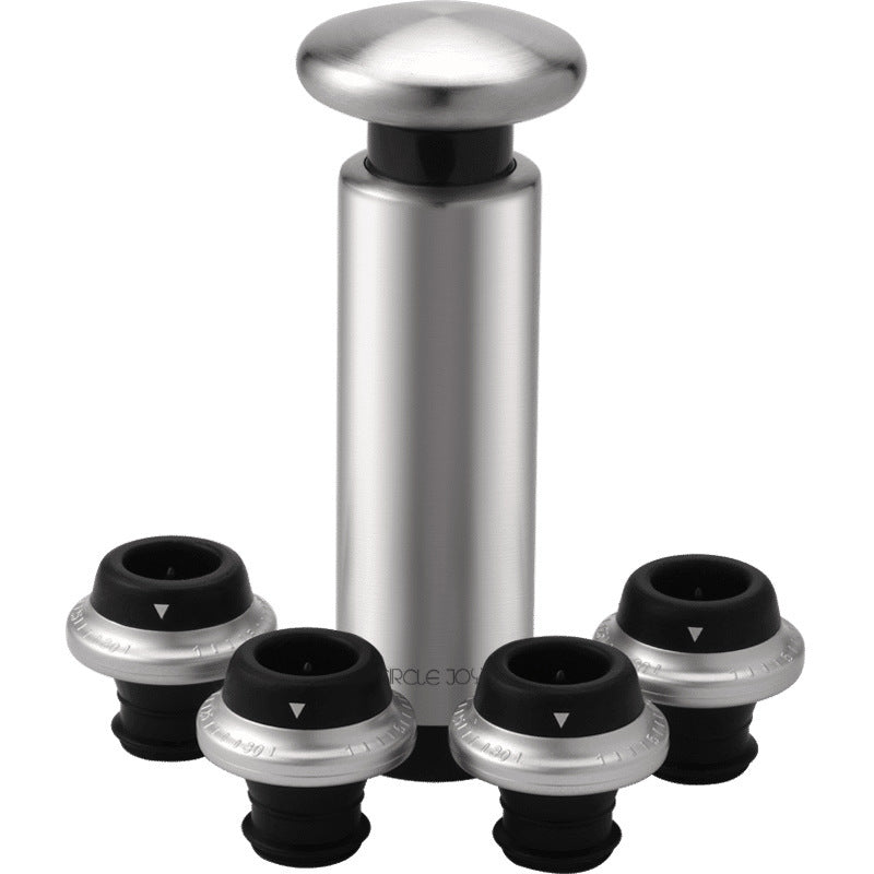 Vacuum-Memory Wine Stopper