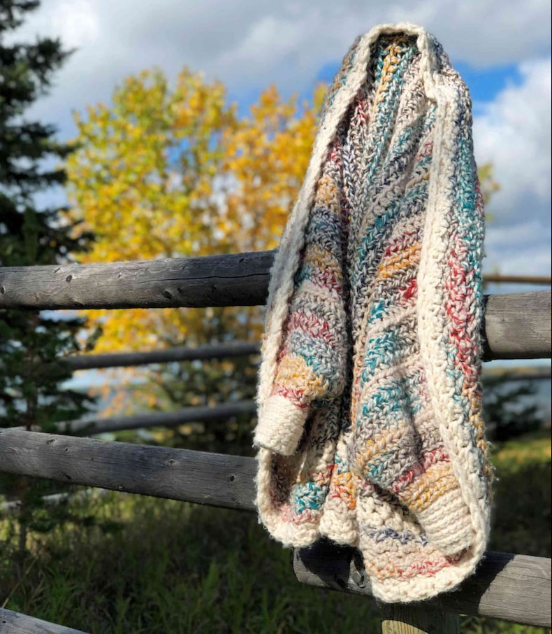 Luxe Oversized Shrug Crochet Pattern