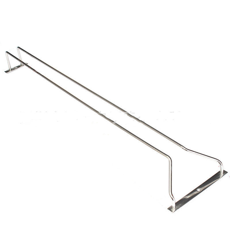 Stainless-Steel Wall Wine Glass Rack