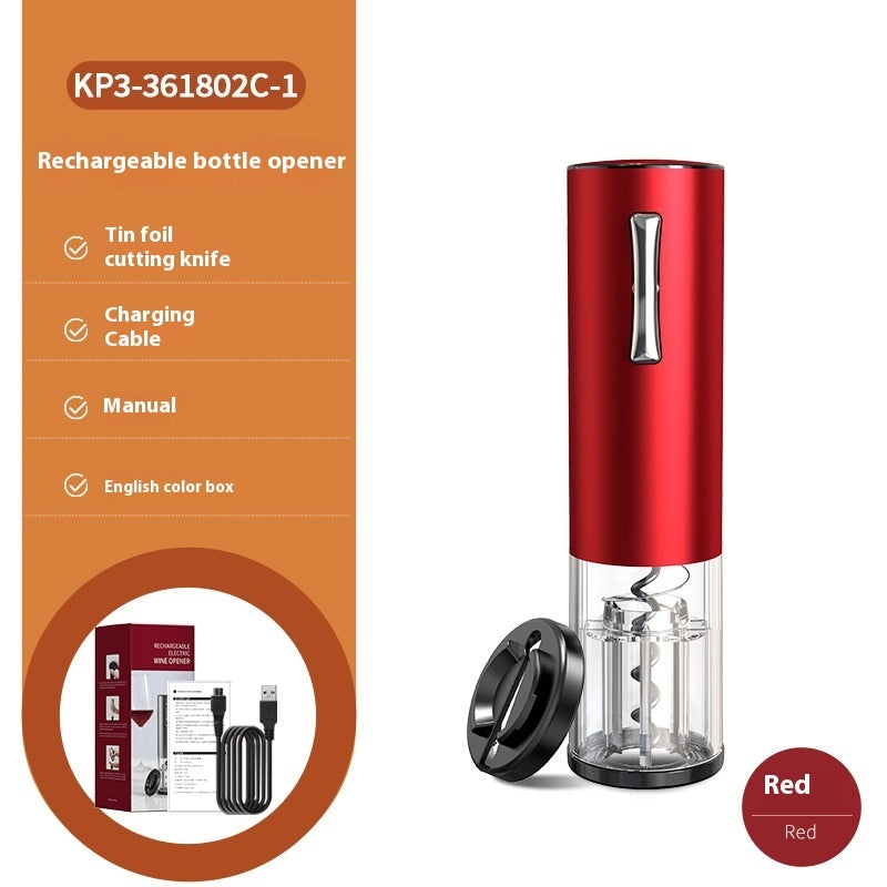 USB-Rechargeable Electric Wine Opener