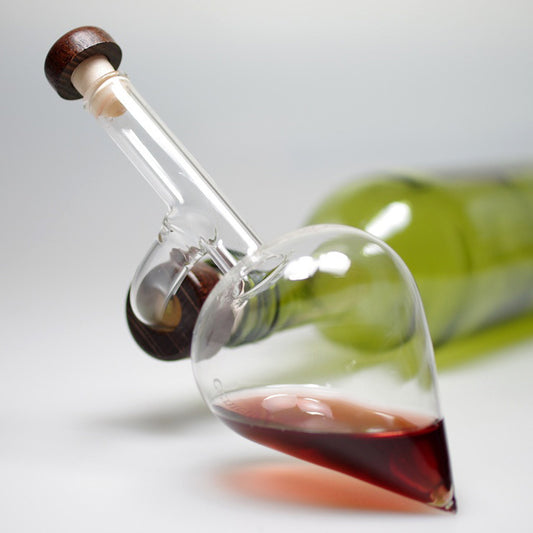 Portable Borosilicate Wine Decanter