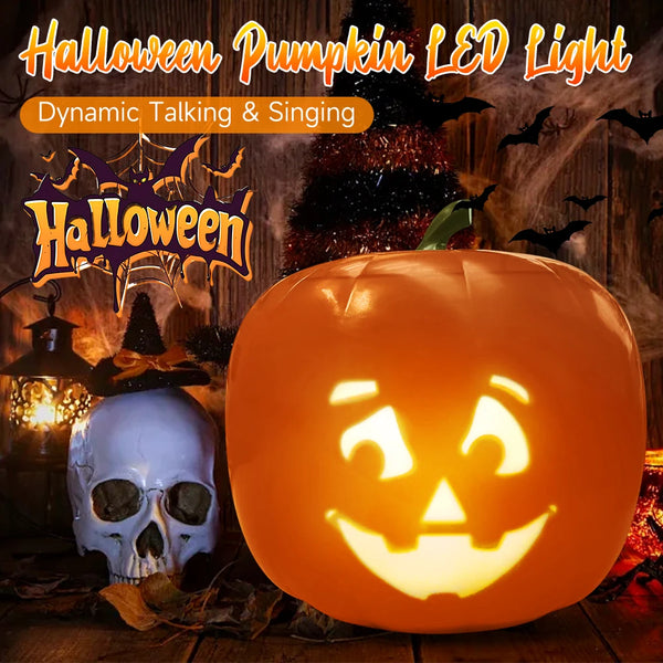 Spooky Singing Pumpkin Light